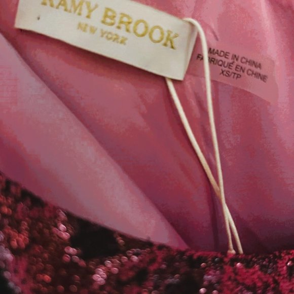NWT RAMY BROOK Dress is called Exclusive Linda in gala pink size XS - Picture 5 of 7